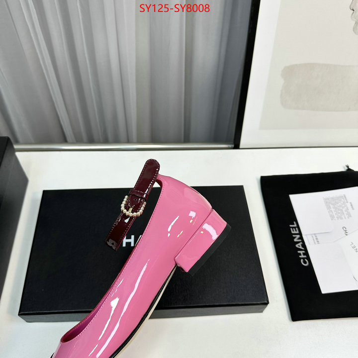 Women Shoes-Chanel buying replica ID: SY8008 $: 125USD