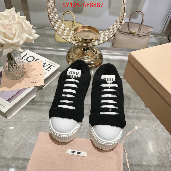 Women Shoes-Miu Miu high quality online ID: SY8887 $: 125USD