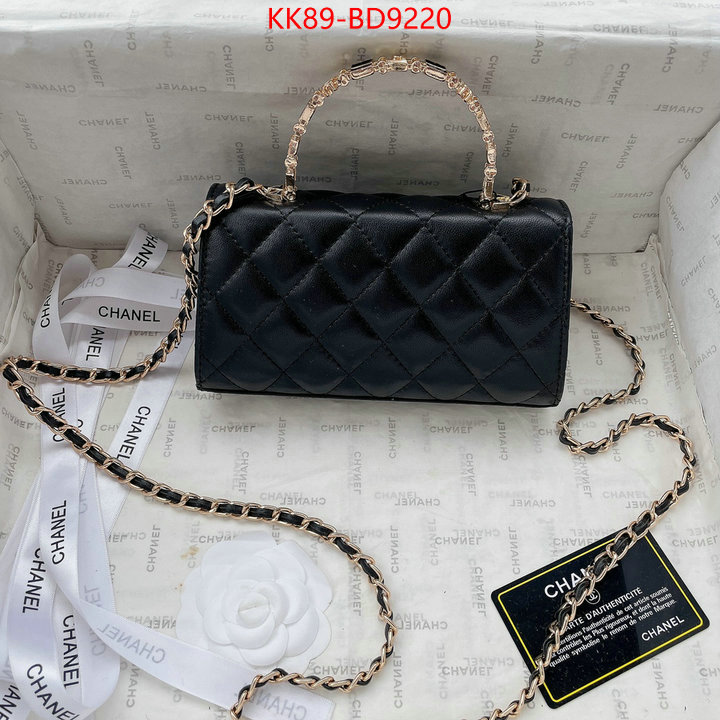 Chanel Bags(TOP)-Diagonal- knockoff highest quality ID: BD9220 $: 89USD