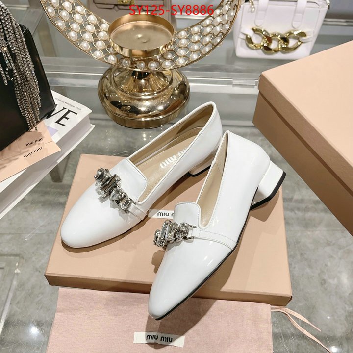 Women Shoes-Miu Miu at cheap price ID: SY8886 $: 125USD