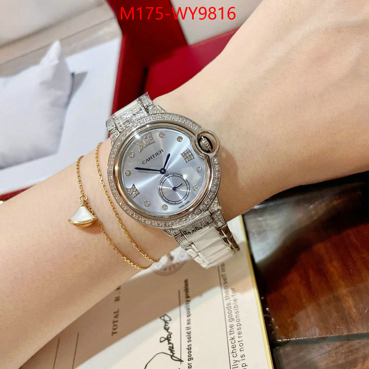 Watch(4A)-Cartier only sell high-quality ID: WY9816 $: 175USD