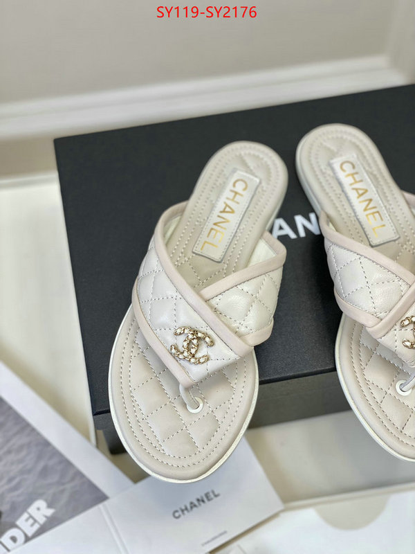 Women Shoes-Chanel designer wholesale replica ID: SY2176 $: 119USD