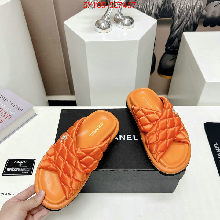 Women Shoes-Chanel top 1:1 replica ID: SE7467 $: 109USD