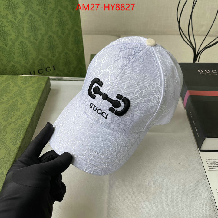 Cap(Hat)-Gucci sale outlet online ID: HY8827 $: 27USD