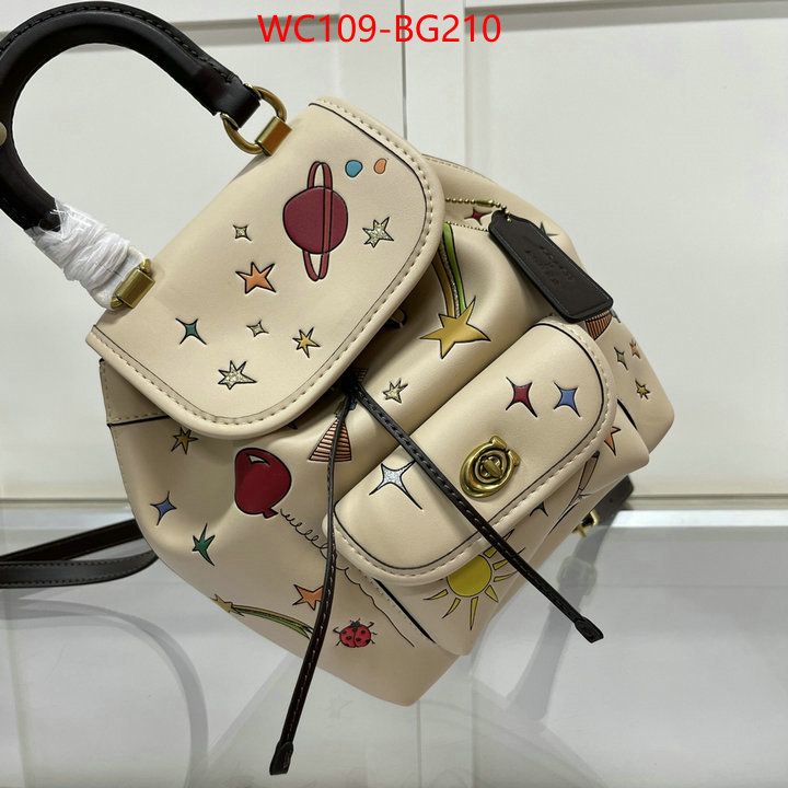 Coach Bags(4A)-Backpack- replica aaaaa designer ID: BG210 $: 109USD