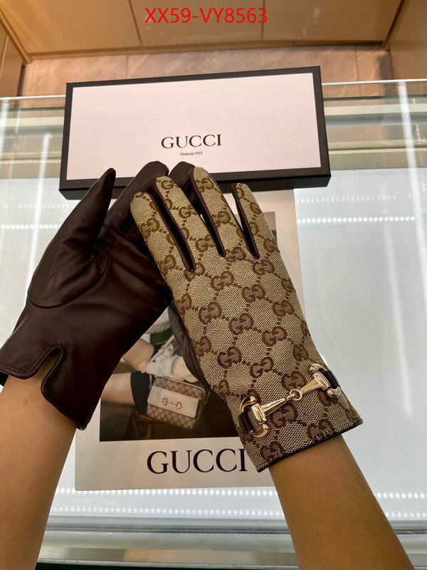 Gloves-Gucci perfect quality ID: VY8563 $: 59USD