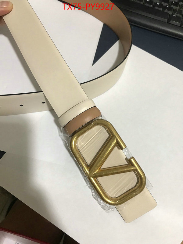 Belts-Valentino the top ultimate knockoff ID: PY9927 $: 75USD