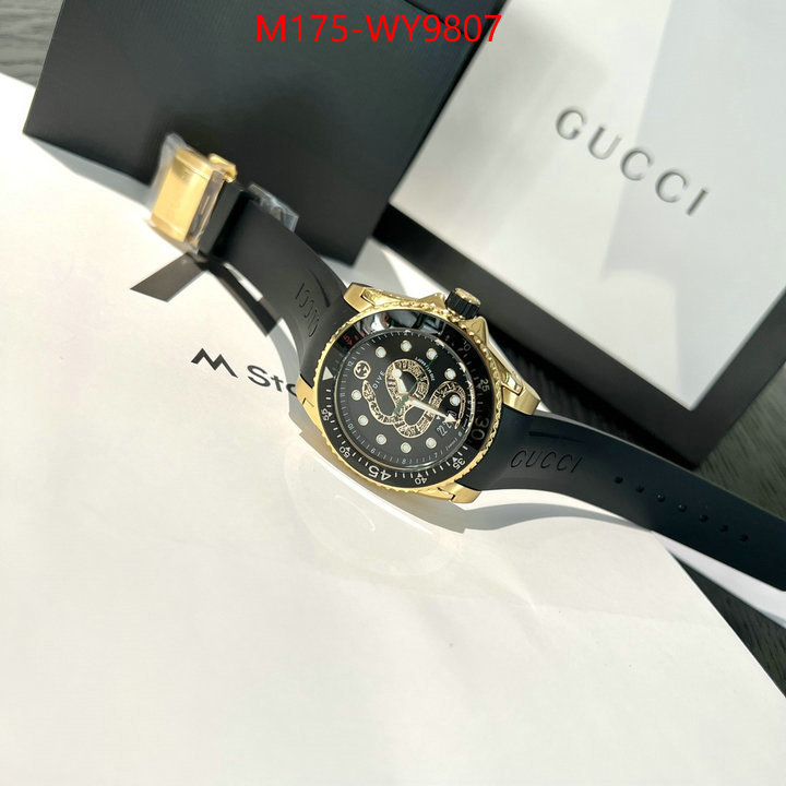 Watch(4A)-Gucci where quality designer replica ID: WY9807 $: 175USD