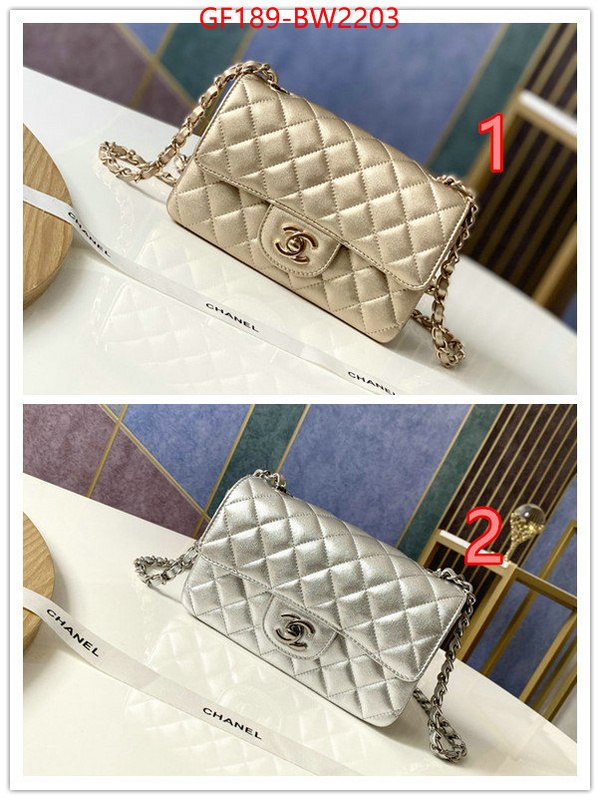 Chanel Bags(TOP)-Diagonal- what best replica sellers ID: BW2203 $: 189USD