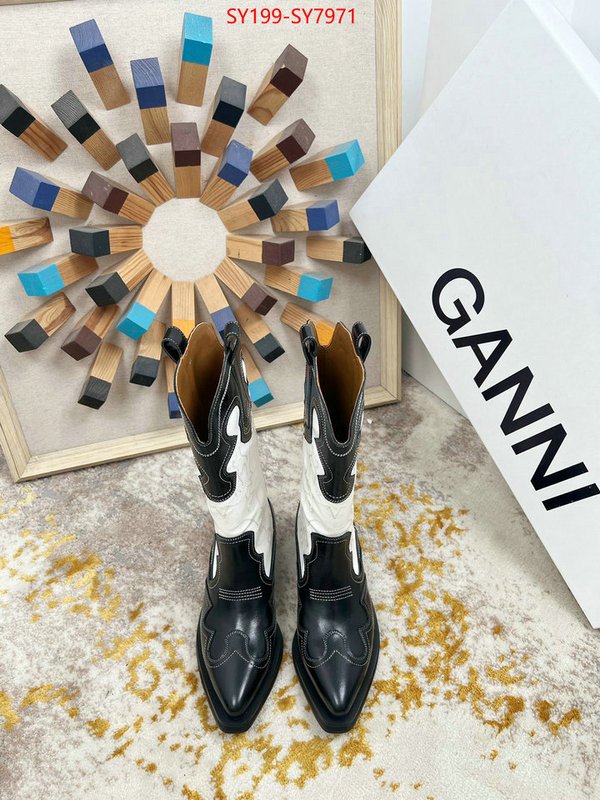 Women Shoes-Ganni how to find replica shop ID: SY7971 $: 199USD