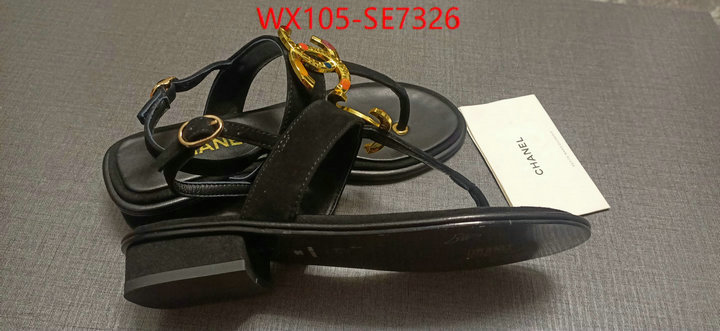 Women Shoes-Chanel where could you find a great quality designer ID: SE7326 $: 105USD