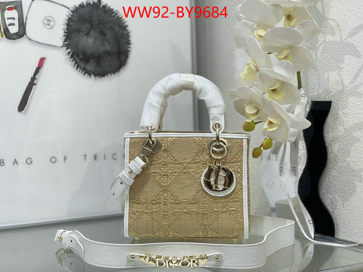 Dior Bags(4A)-Lady- replica for cheap ID: BY9684 $: 92USD