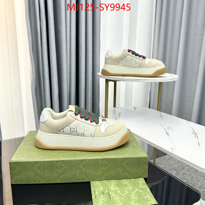 Men Shoes-Gucci cheap ID: SY9945 $: 125USD