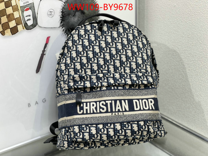 Dior Bags(4A)-Backpack- mirror copy luxury ID: BY9678