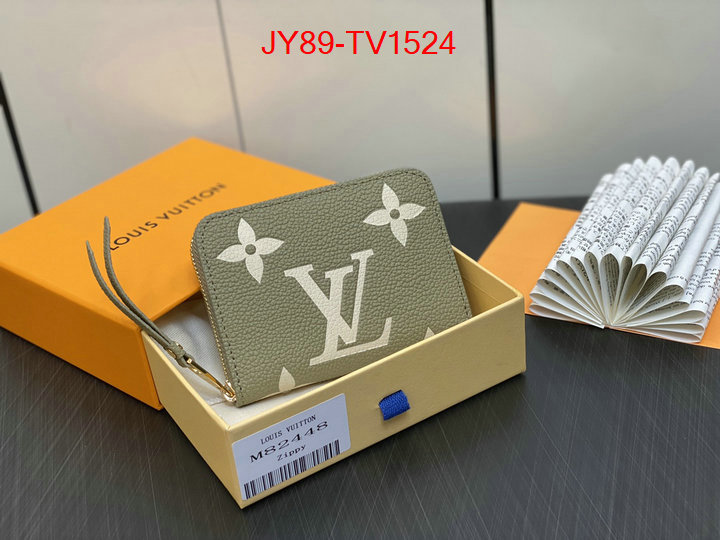 LV Bags(TOP)-Wallet replcia cheap ID: TV1524 $: 89USD