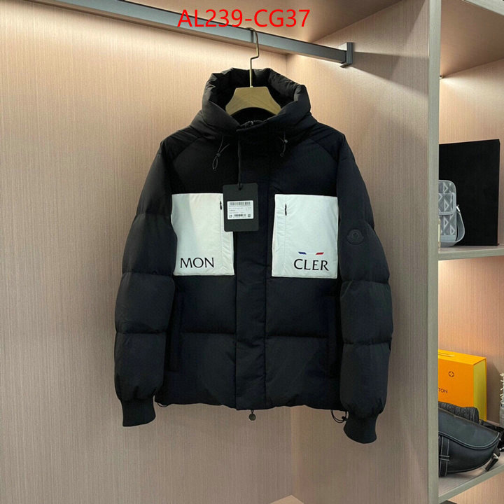 Down jacket Men-Moncler top quality fake ID: CG37 $: 239USD