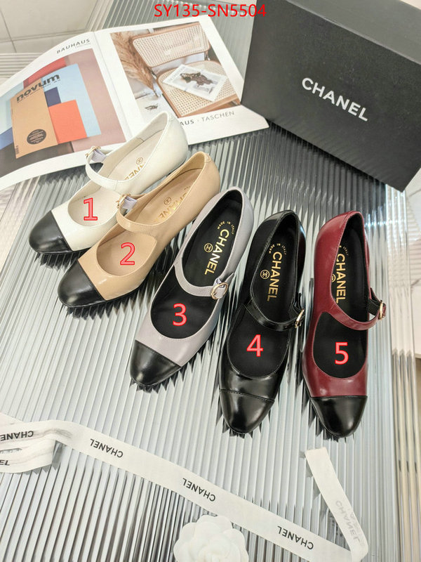 Women Shoes-Chanel shop the best high authentic quality replica ID: SN5504 $: 135USD