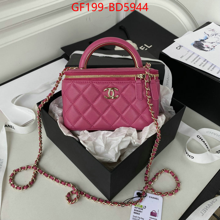 Chanel Bags(TOP)-Vanity knockoff highest quality ID: BD5944 $: 199USD