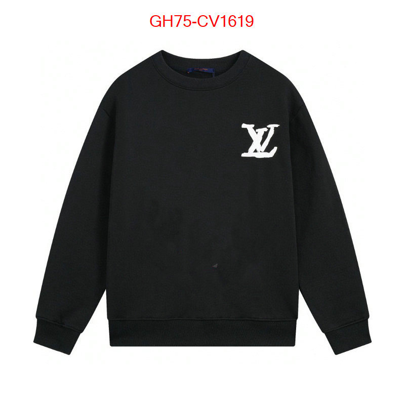 Clothing-LV outlet 1:1 replica ID: CV1619 $: 75USD