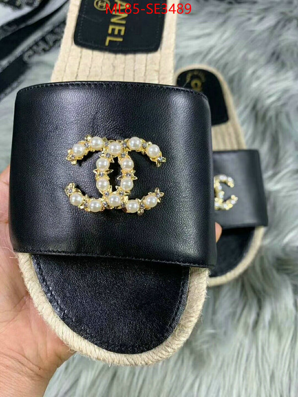 Women Shoes-Chanel good ID: SE3489 $: 85USD