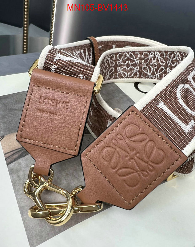 Loewe Bags(TOP)-Shoulder straps- 2023 perfect replica designer ID: BV1443 $: 105USD