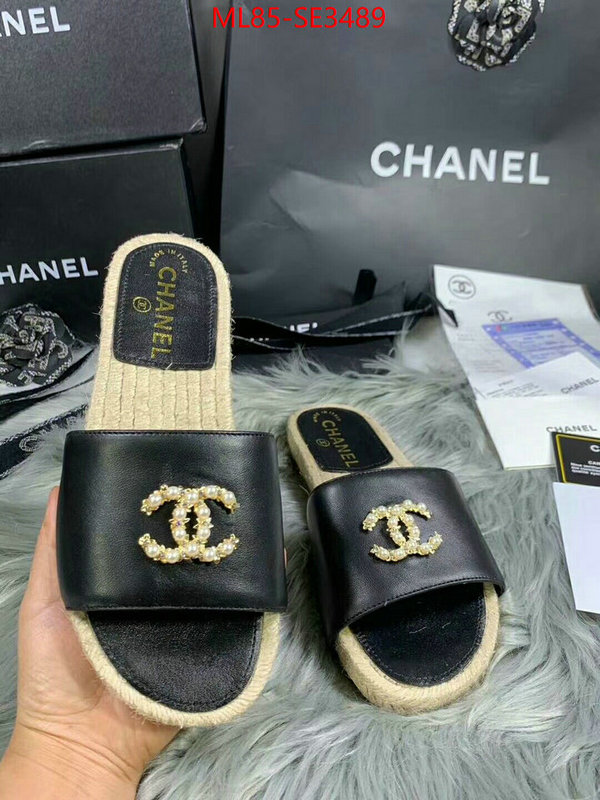Women Shoes-Chanel good ID: SE3489 $: 85USD