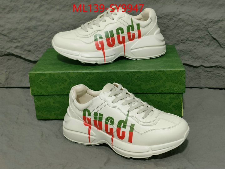 Men Shoes-Gucci mirror quality ID: SY9947 $: 139USD