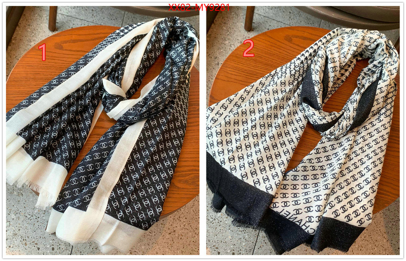 Scarf-Chanel replcia cheap ID: MY9281 $: 82USD