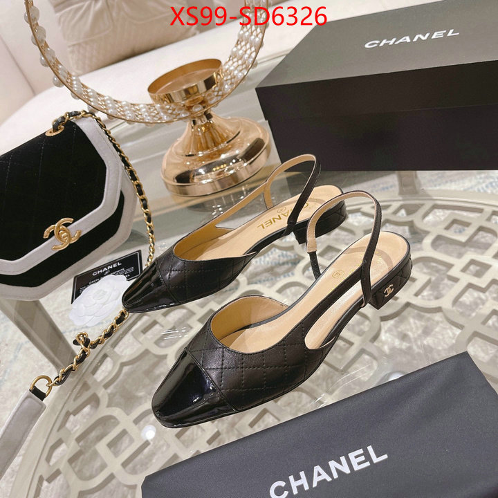 Women Shoes-Chanel best luxury replica ID: SD6326 $: 99USD