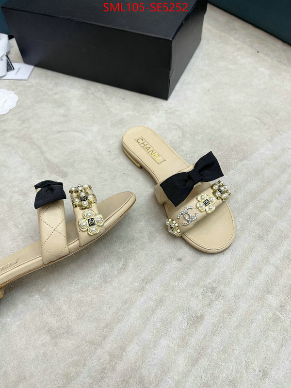 Women Shoes-Chanel luxury fake ID: SE5252 $: 105USD