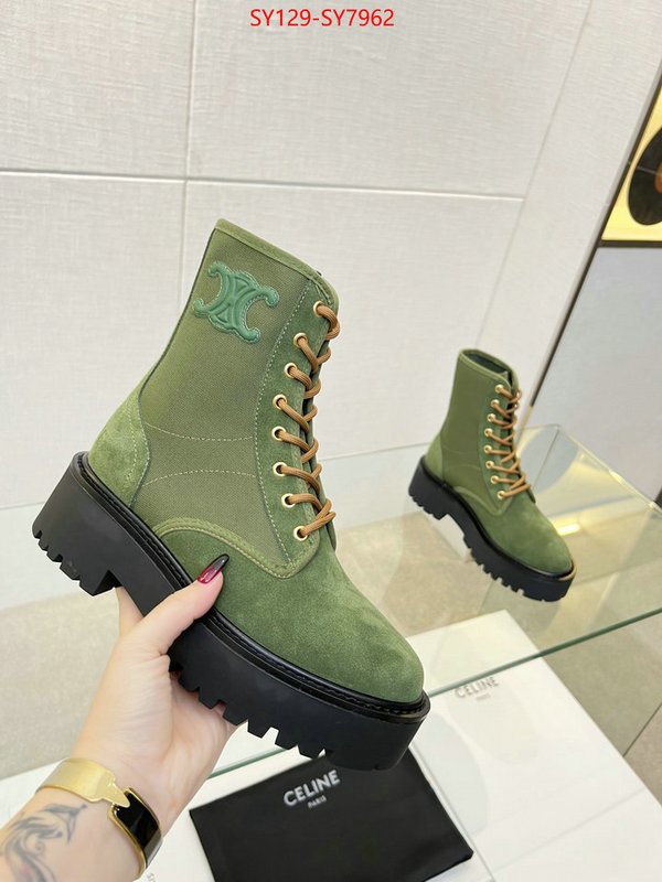 Women Shoes-Boots top grade ID: SY7962 $: 129USD