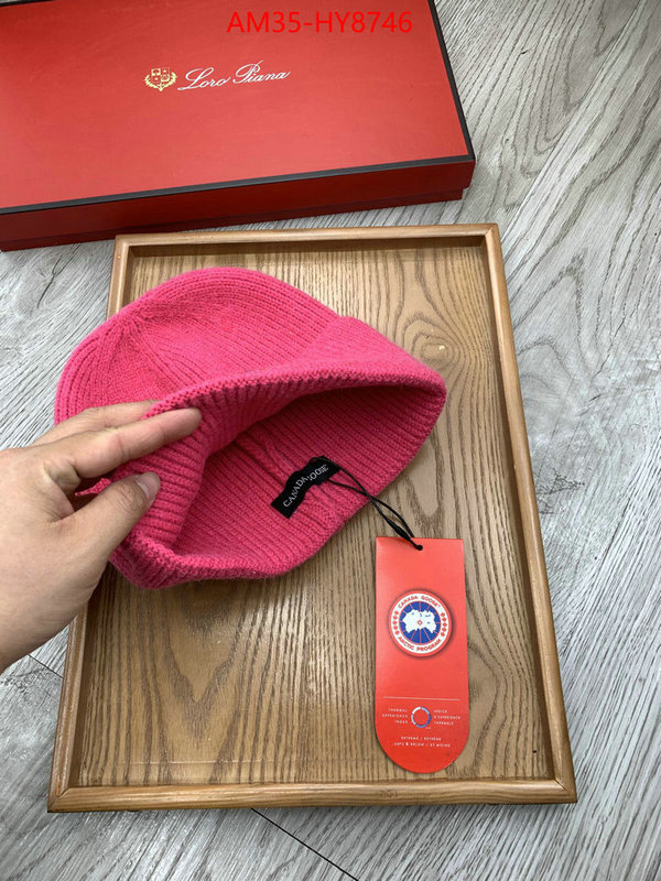 Cap(Hat)-Canada Goose mirror copy luxury ID: HY8746 $: 35USD