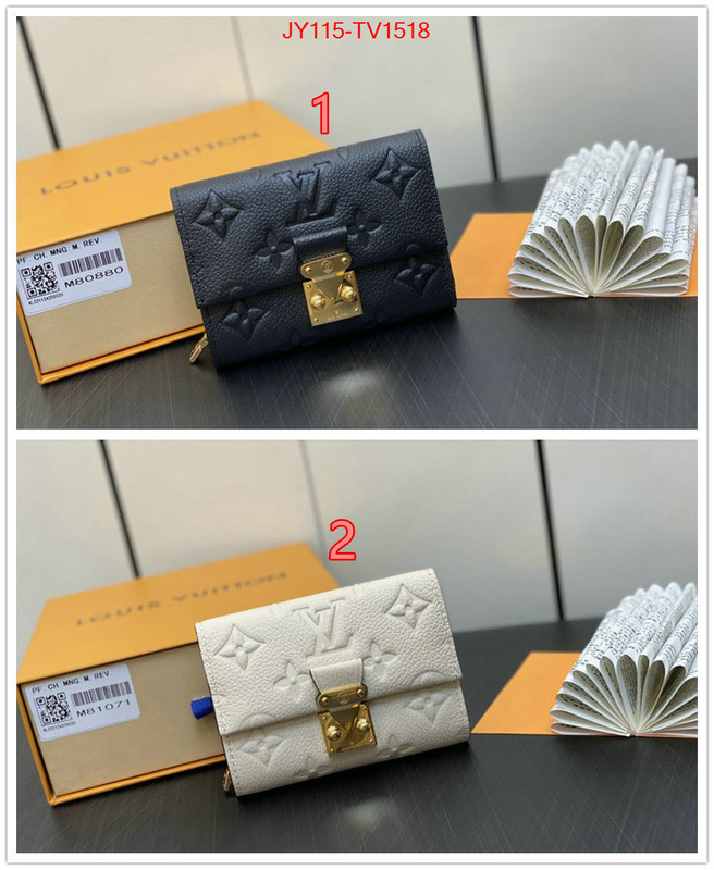 LV Bags(TOP)-Wallet aaaaa+ replica ID: TV1518 $: 115USD