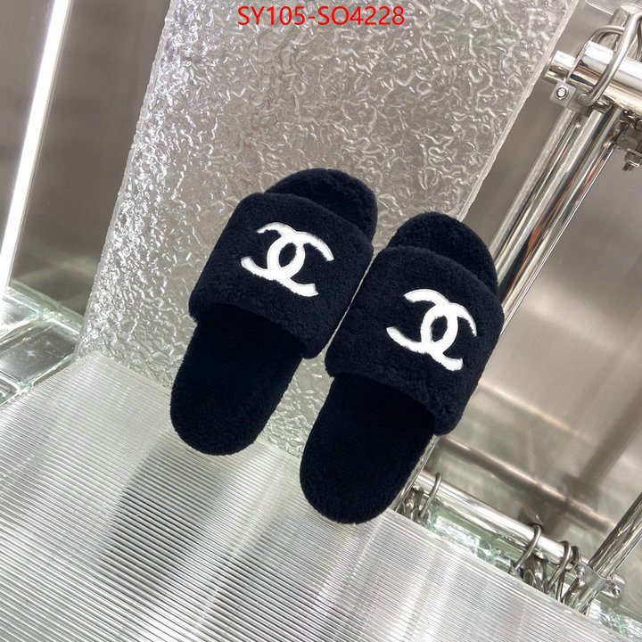 Women Shoes-Chanel highest quality replica ID: SO4228 $: 105USD