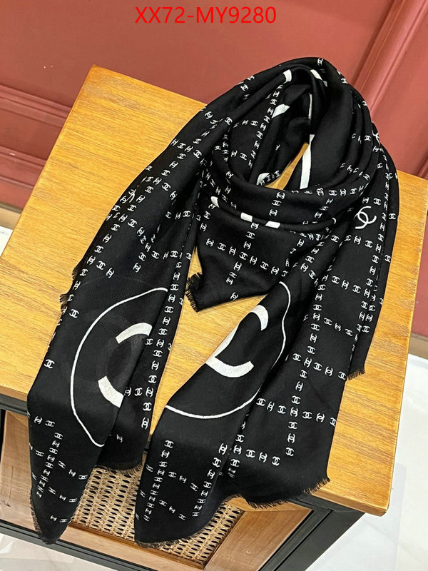 Scarf-Chanel designer high replica ID: MY9280 $: 72USD