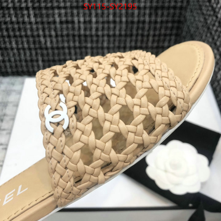 Women Shoes-Chanel top quality ID: SY2195 $: 115USD