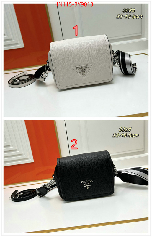 Prada Bags (4A)-Diagonal- counter quality ID: BY9013 $: 115USD