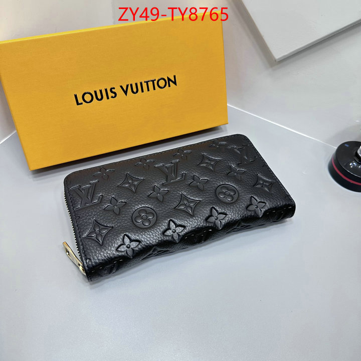 LV Bags(4A)-Wallet shop the best high quality ID: TY8765 $: 49USD