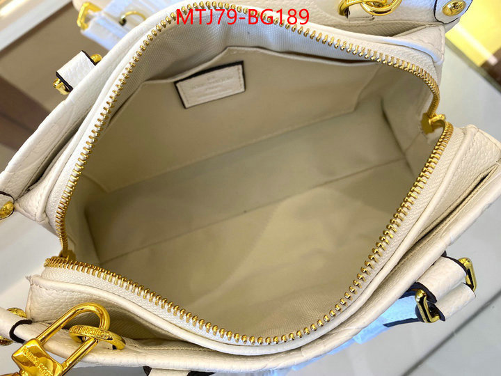 LV Bags(4A)-Handbag Collection- 2023 aaaaa replica customize ID: BG189 $: 79USD