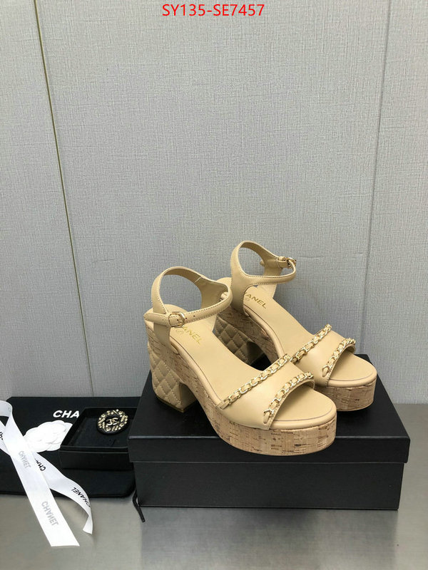 Women Shoes-Chanel mirror quality ID: SE7457 $: 135USD