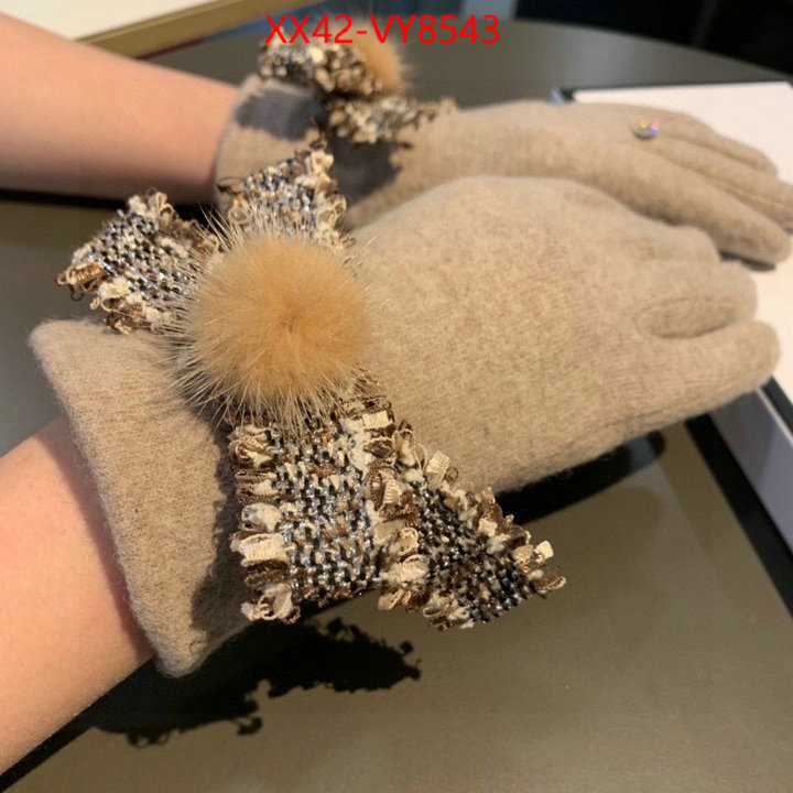 Gloves-Chanel replica wholesale ID: VY8543 $: 42USD