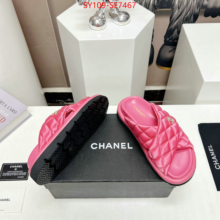 Women Shoes-Chanel top 1:1 replica ID: SE7467 $: 109USD