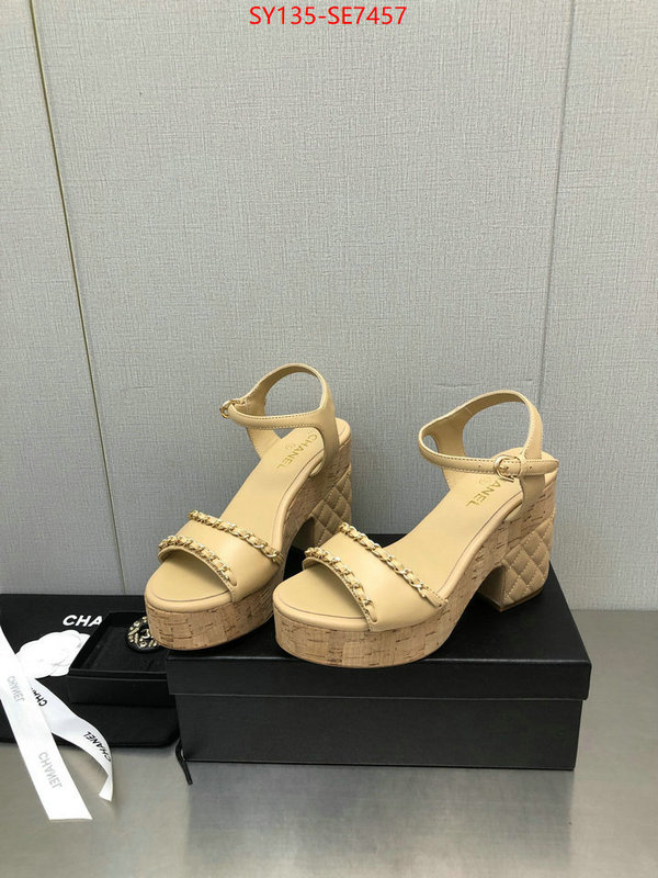 Women Shoes-Chanel mirror quality ID: SE7457 $: 135USD