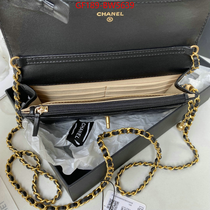 Chanel Bags(TOP)-Diagonal- luxury cheap replica ID: BW5639 $: 189USD