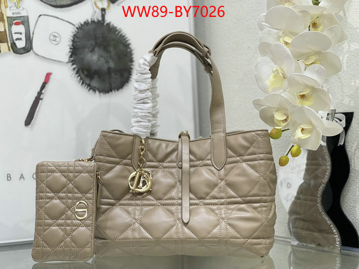 Dior Bags(4A)-Lady- replcia cheap ID: BY7026 $: 89USD