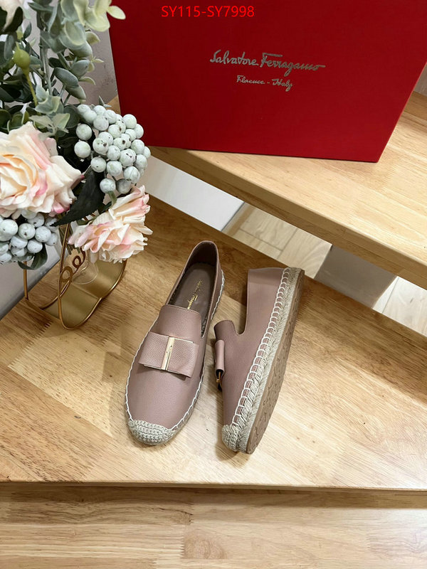 Women Shoes-Ferragamo how to find designer replica ID: SY7998 $: 115USD