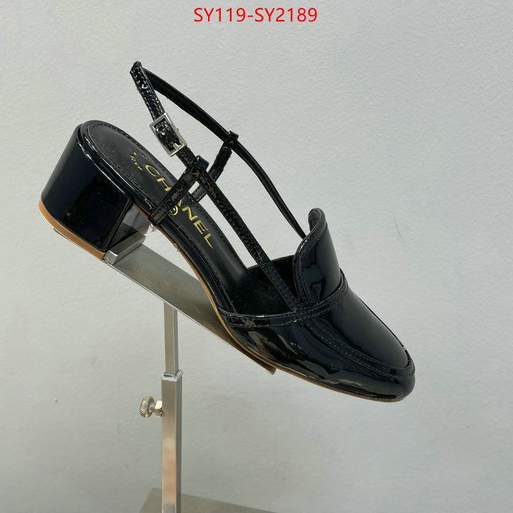 Women Shoes-Chanel fake cheap best online ID: SY2189 $: 119USD