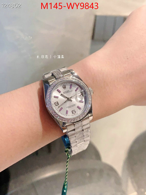 Watch(4A)-Rolex fake cheap best online ID: WY9843 $: 145USD