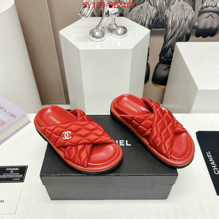 Women Shoes-Chanel top 1:1 replica ID: SE7467 $: 109USD