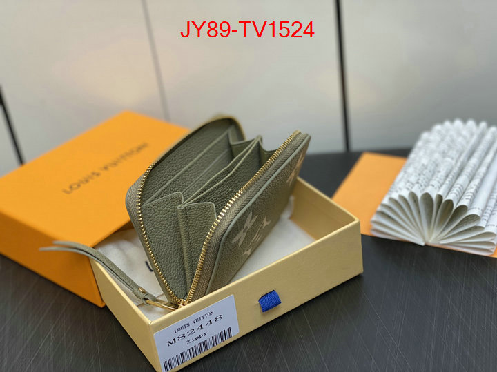 LV Bags(TOP)-Wallet replcia cheap ID: TV1524 $: 89USD